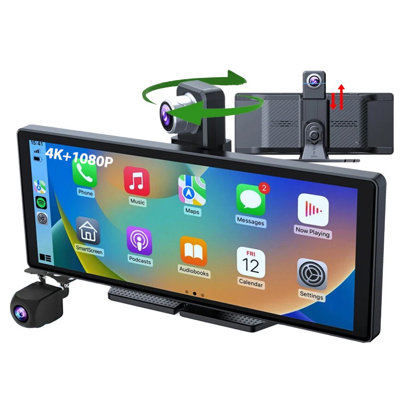 Car Dash Cam - Carplay DashCam Ön ve Arka 4k