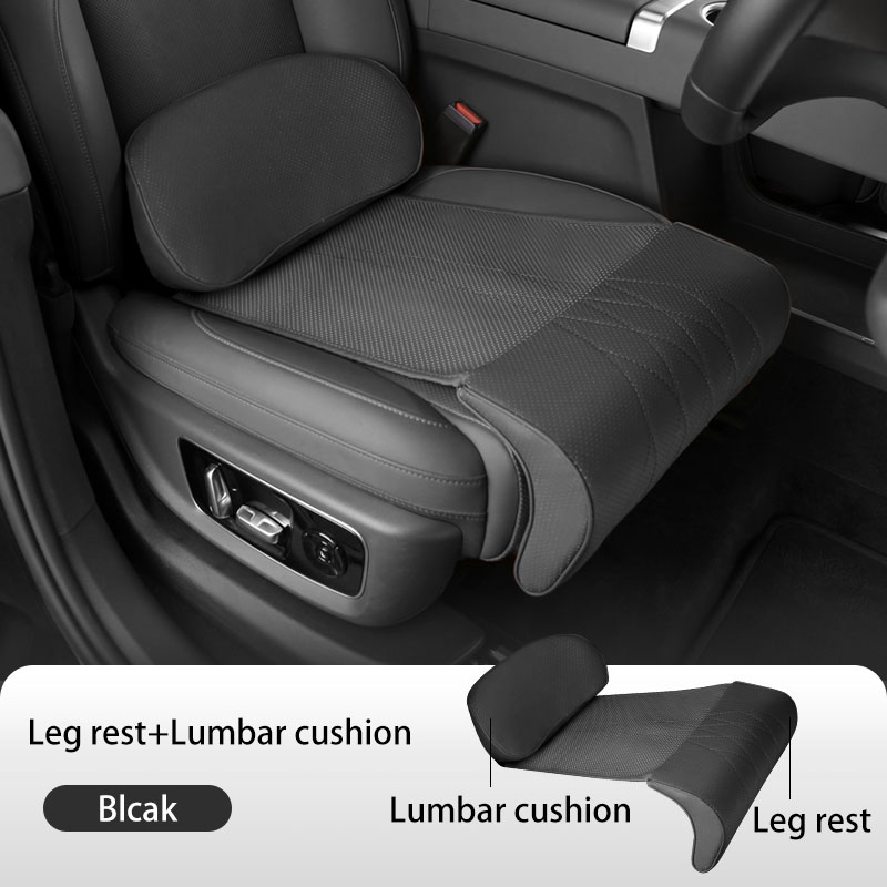 Car Seat Cushion Memory Foam - Nappa Deri Bacak Desteği Uzatma Koltuk