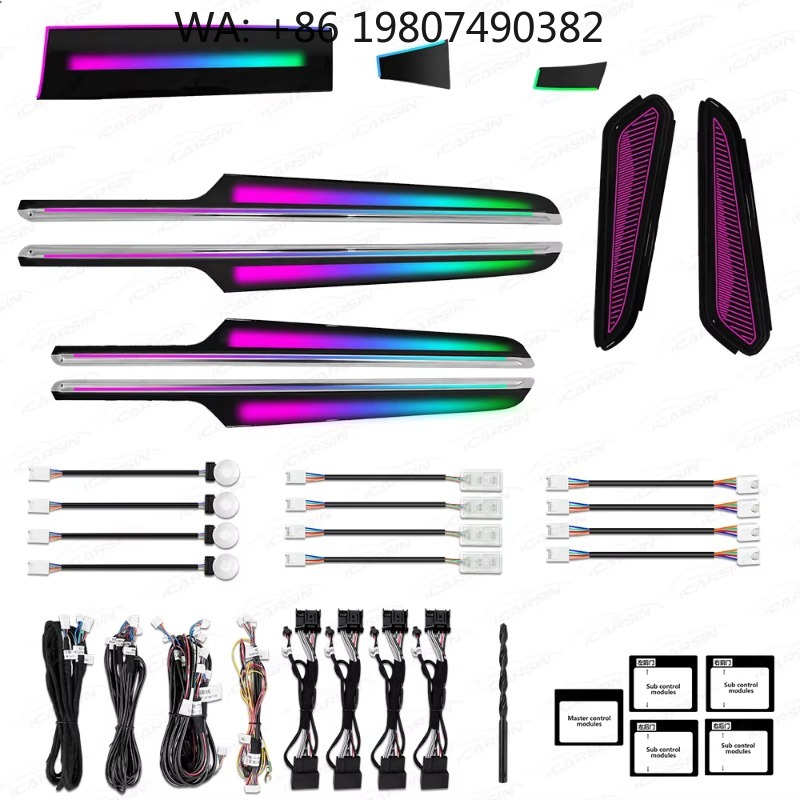 Car Accessories Light - 64 Renkli RGB Dinamik Atmosfer Işık