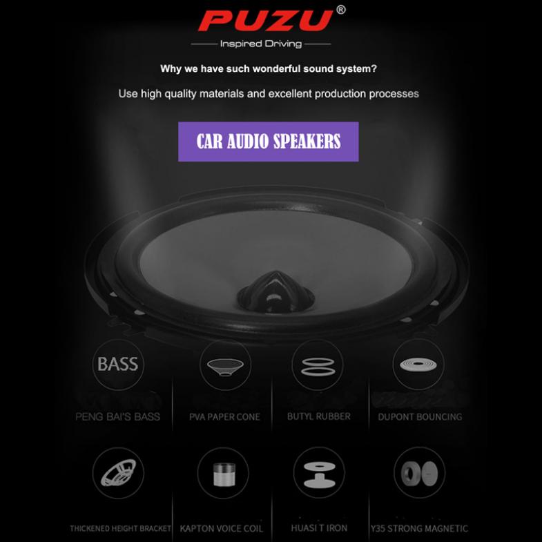 2 adet 6.5 inç 90W tam aralıkl - Car Accessories Sound System incelemesi ve fiyatı