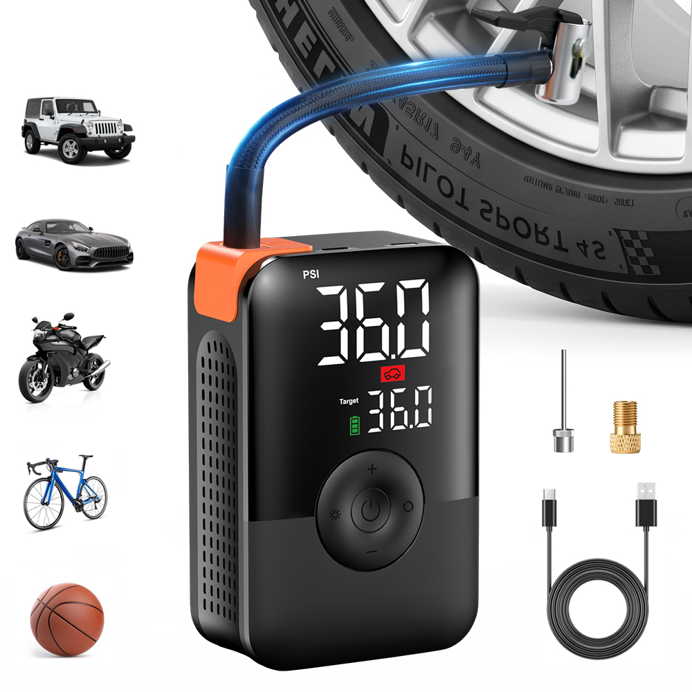12V 150PSI Mini Lastik Şişirme - Car Portable Tire Inflator incelemesi ve fiyatı