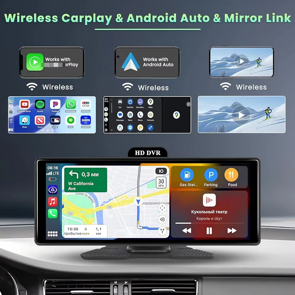 Carplay DashCam Ön ve Arka 4k  - Car Dash Cam incelemesi ve fiyatı