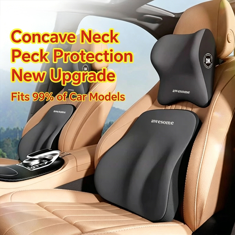 Araba Boyun Yastığı ve Bel Des - Car Seat Cushion Memory Foam incelemesi ve fiyatı