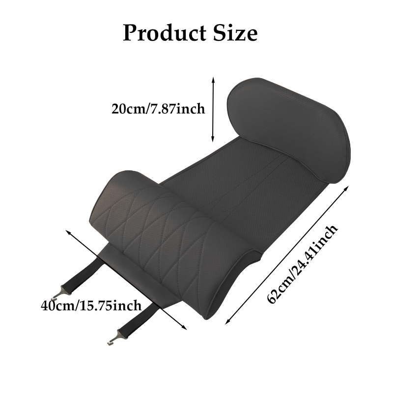 Nappa Deri Bacak Desteği Uzatm - Car Seat Cushion Memory Foam incelemesi ve fiyatı