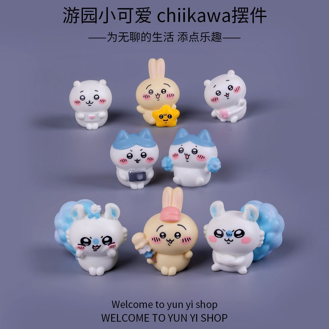 Chiikawa mikro peyzaj mini fig - Car Accessories Dashboard incelemesi ve fiyatı