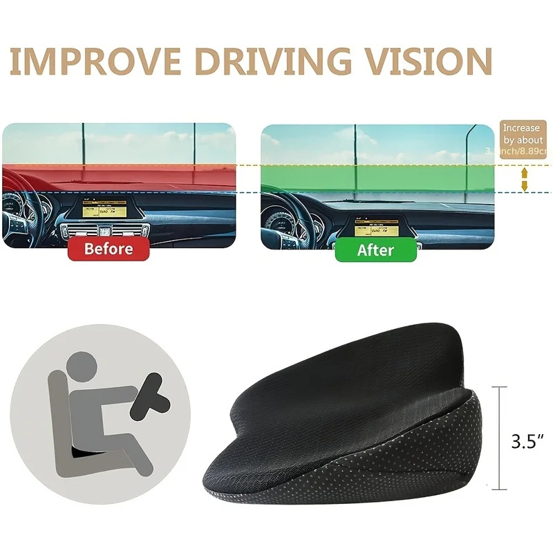 2'si 1 Arada Hafızalı Köpük Ar - Car Seat Cushion Memory Foam incelemesi ve fiyatı