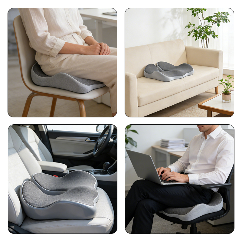 Taşınabilir Yavaş Geri Dönüşlü - Car Seat Cushion Memory Foam incelemesi ve fiyatı